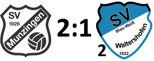 SV Munzingen – SV Waltershofen 2 2:1