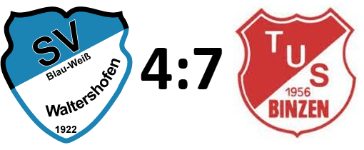 SV Waltershofen – TuS Binzen 4:7